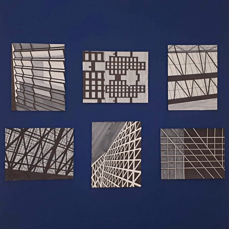 Sally Tape, Study of Architecture and Movement, 2018-2019