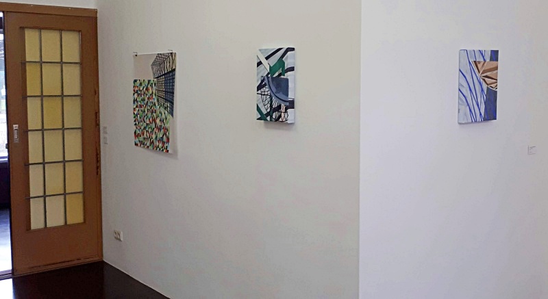 Sally Tape, Structure after Callum Morton, Layered Space, Swipe Spatial configuration of Architecture, 2019